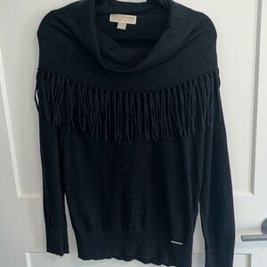 Michael kors black sweater- size medium